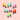 Acryl Ohrringe Color Pop Party